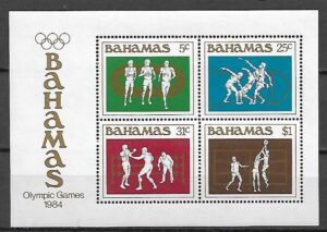 OLIMPIADA LETNIA BAHAMY MI.BL.42**