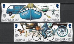 EUROPA CEPT GUERNSEY MI.417-420**