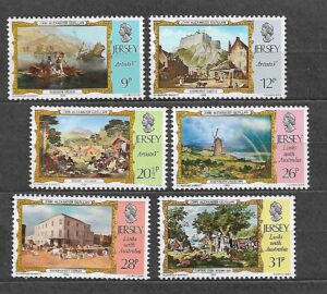 MALARSTWO JERSEY MI.334-339**