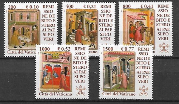 MALARSTWO WATYKAN MI.1381-1385**