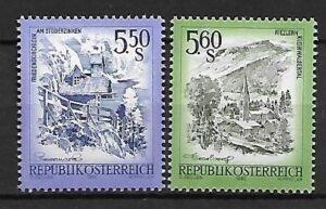 ARCHITEKTURA AUSTRIA MI.1710-1711**