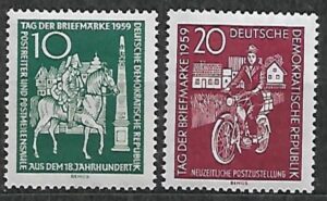 DZIEŃ ZNACZKA DDR MI.735-736**