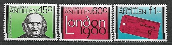 SŁAWNI LUDZIE ANTYLLE HOLENDERSKIE MI.419-421**