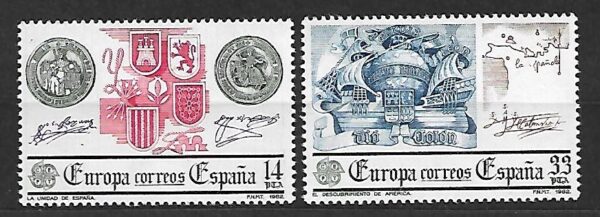 EUROPA HISZPANIA MI.2545-2546**