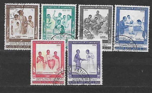 WATYKAN MI.471-476 KASOWANY