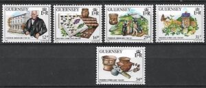 SŁAWNI LUDZIE GUERNSEY MI.421-425**