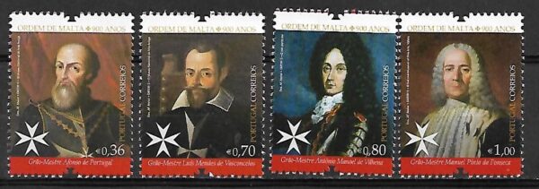 SŁAWNI LUDZIE PORTUGALIA MI.3886-3889**