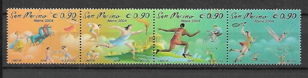 OLIMPIADA SPORTOWA SAN MARINO MI.2150-2153**