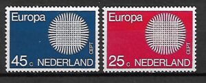 EUROPA CEPT HOLANDIA MI.942-943**
