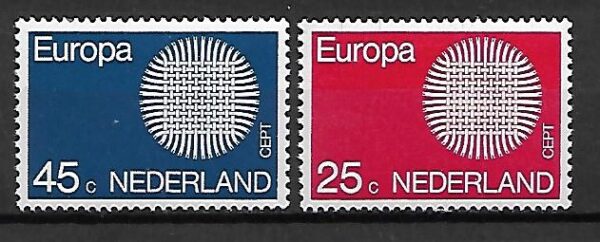 EUROPA CEPT HOLANDIA MI.942-943**