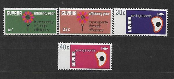 ROCZNICA GUJANA MI.318-321**