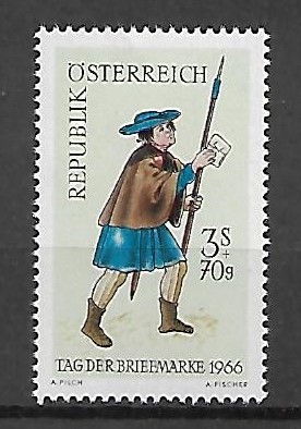 DZIEŃ ZNACZKA AUSTRIA MI.1229**