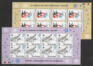EUROPA CEPT ALBANIA MI.ARK.3045-3046**