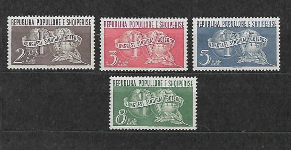 KONGRES ALBANIA MI.546-549**