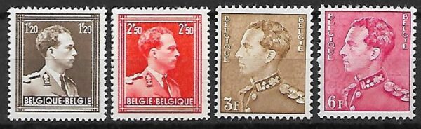 SŁAWNI LUDZIE BELGIA MI.898-901**
