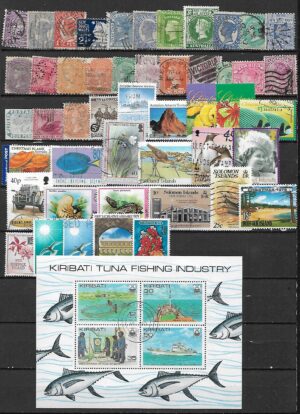 ZESTAW ZNACZKÓW OCEANIA NR 10