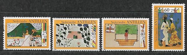 MALARSTWO ANTYLLE HOLENDERSKIE MI.432-435**