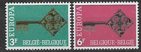 EUROPA CEPT BELGIA MI.1511-1512**