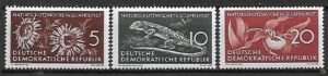 FLORA I FAUNA DDR MI.561-563**