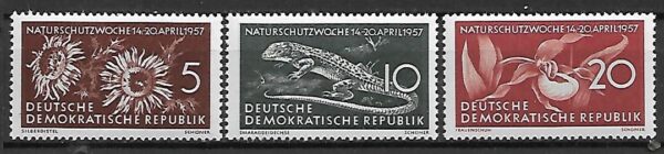 FLORA I FAUNA DDR MI.561-563**