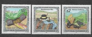 FOLKLOR AUSTRIA MI.2149-2151**