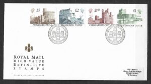 FDC ZAMKI ANGLIA MI.1174-1177 NR 2
