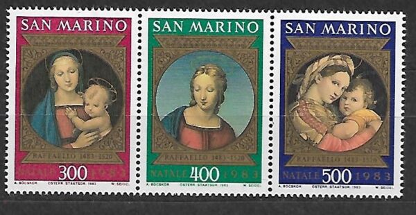 RAFAEL SAN MARINO MI.1288-1290**