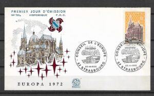 EUROPA CEPT FRANCJA MI.1788 FDC