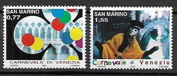 KARNAWAŁ SAN MARINO MI.2137-2138**