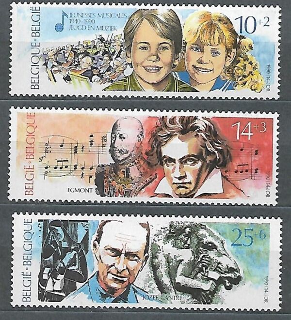 MUZYKA BELGIA MI.2439-2441**