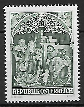 BOŻE NARODZENIE AUSTRIA MI.1254**