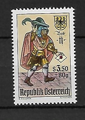 DZIEŃ ZNACZKA AUSTRIA MI.1255**