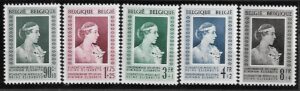 SŁAWNI LUDZIE BELGIA MI.909-913**