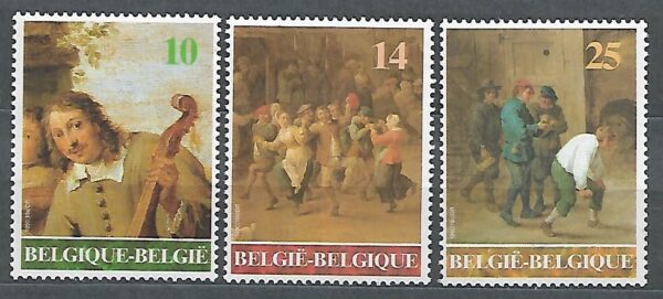 MALARSTWO BELGIA MI.2445-2447**