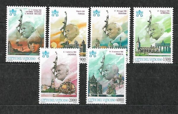 JAN PAWEŁ II WATYKAN MI.1227-1232**