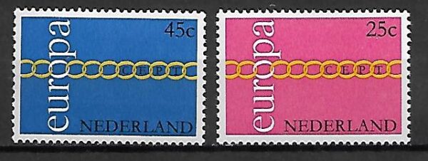 EUROPA CEPT HOLANDIA MI.963-964**
