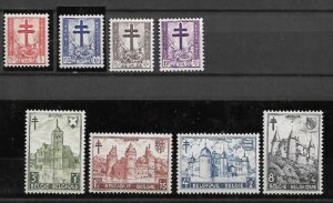 WALKA Z GRUŹLICĄ BELGIA MI.914-921**