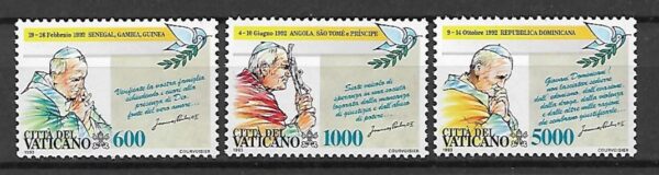 JAN PAWEŁ II WATYKAN MI.1101-1103**