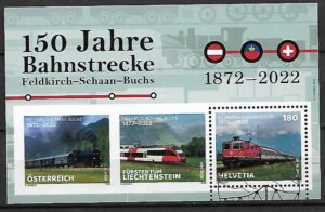 POCIĄGI SZWAJCARIA MI.BL.94 KASOWANY