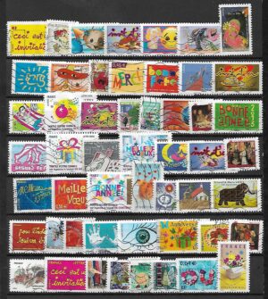 ZESTAW ZNACZKÓW FRANCJA NR 50