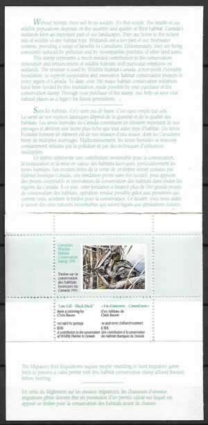 KACZKA CZARNA KANADA ** ZESZYCIK