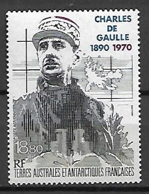 CHARLES DE GAULLE TAAF MI.282**