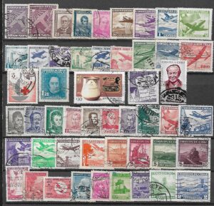 ZESTAW ZNACZKÓW CHILE NR 1