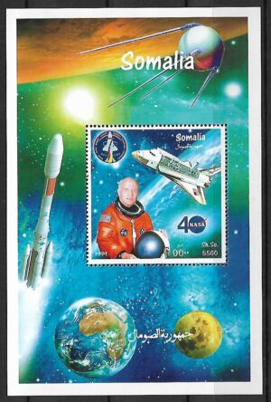 NASA LOTY KOSMICZNE SOMALIA **WYDANIE PRYWATNE