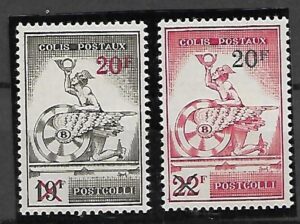 ZNACZKI PAKIETOWE BELGIA MI.50-51**