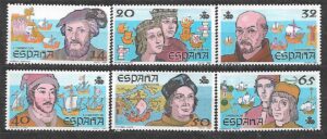 MARYNISTYKA HISZPANIA MI.2799-2804**