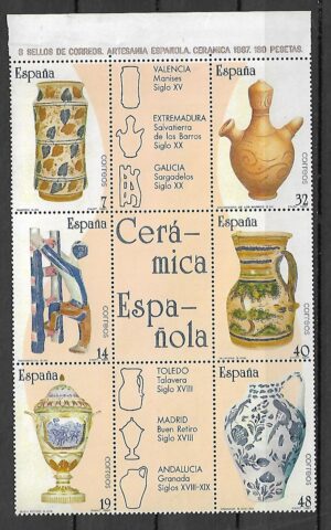 CERAMIKA HISZPANIA MI.2771-2776**