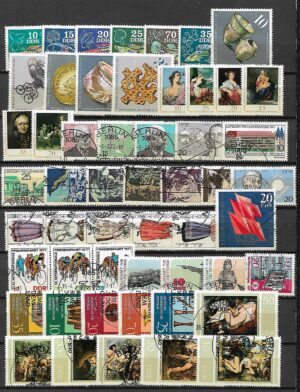 ZESTAW ZNACZKÓW DDR NR 12