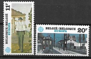 EUROPA CEPT BELGIA MI.2144-2145**