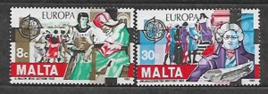 EUROPA CEPT MALTA MI.661-662**